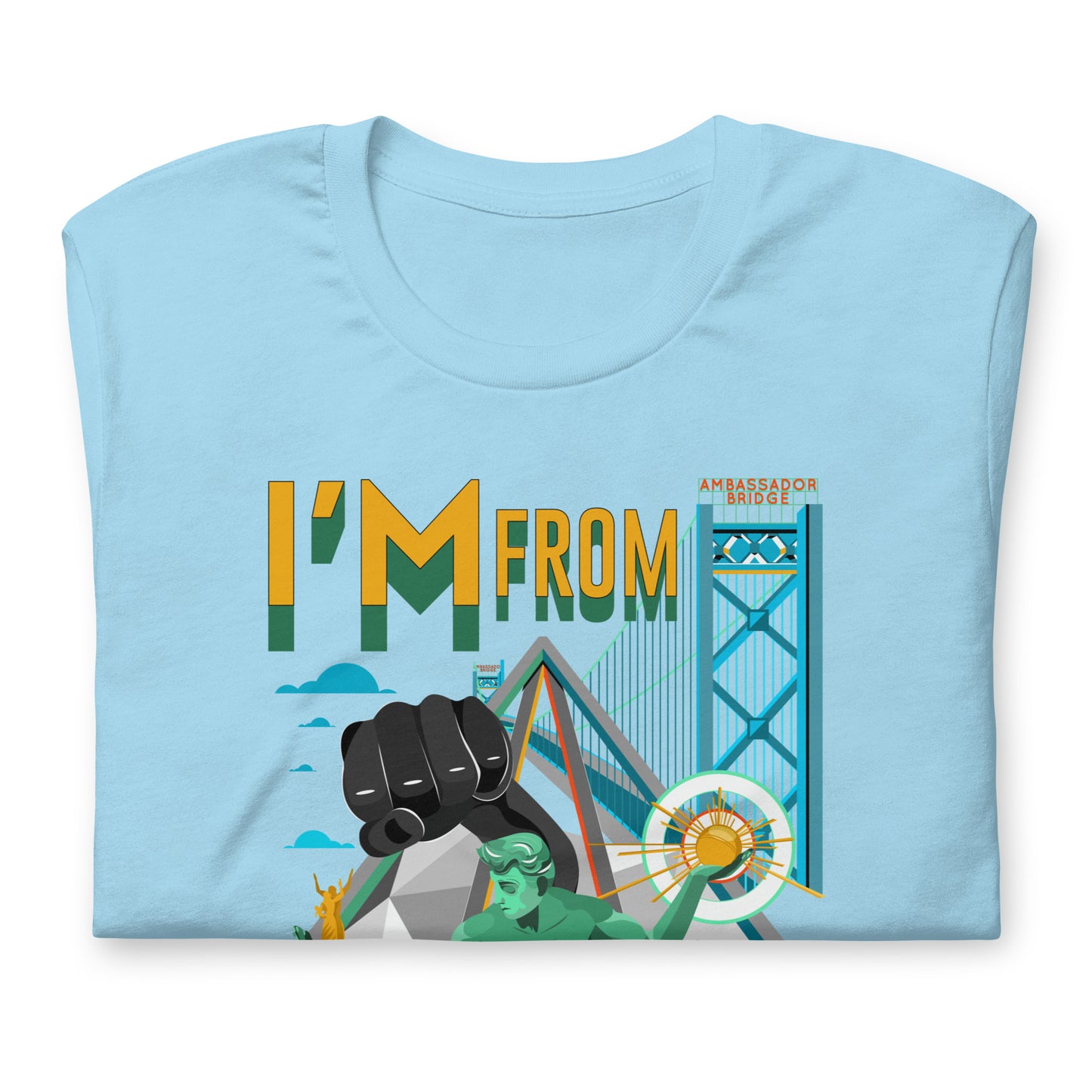 I'M FROM DETROIT T-SHIRT